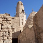 Al-Qasr, a medieval mud-brick village in one of the oases of Egypt