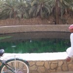 Taking a dip in Cleopatra’s Bath, Siwa Oasis, just as Alexander the Great and Herodotus did before us