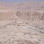 Temple of Atchesup near the Valley of the Kings, taken from our hot air balloon