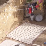 Making sun bread in Siwa Oasis; sun bread is almost as good as the fresh bread I had in Italy