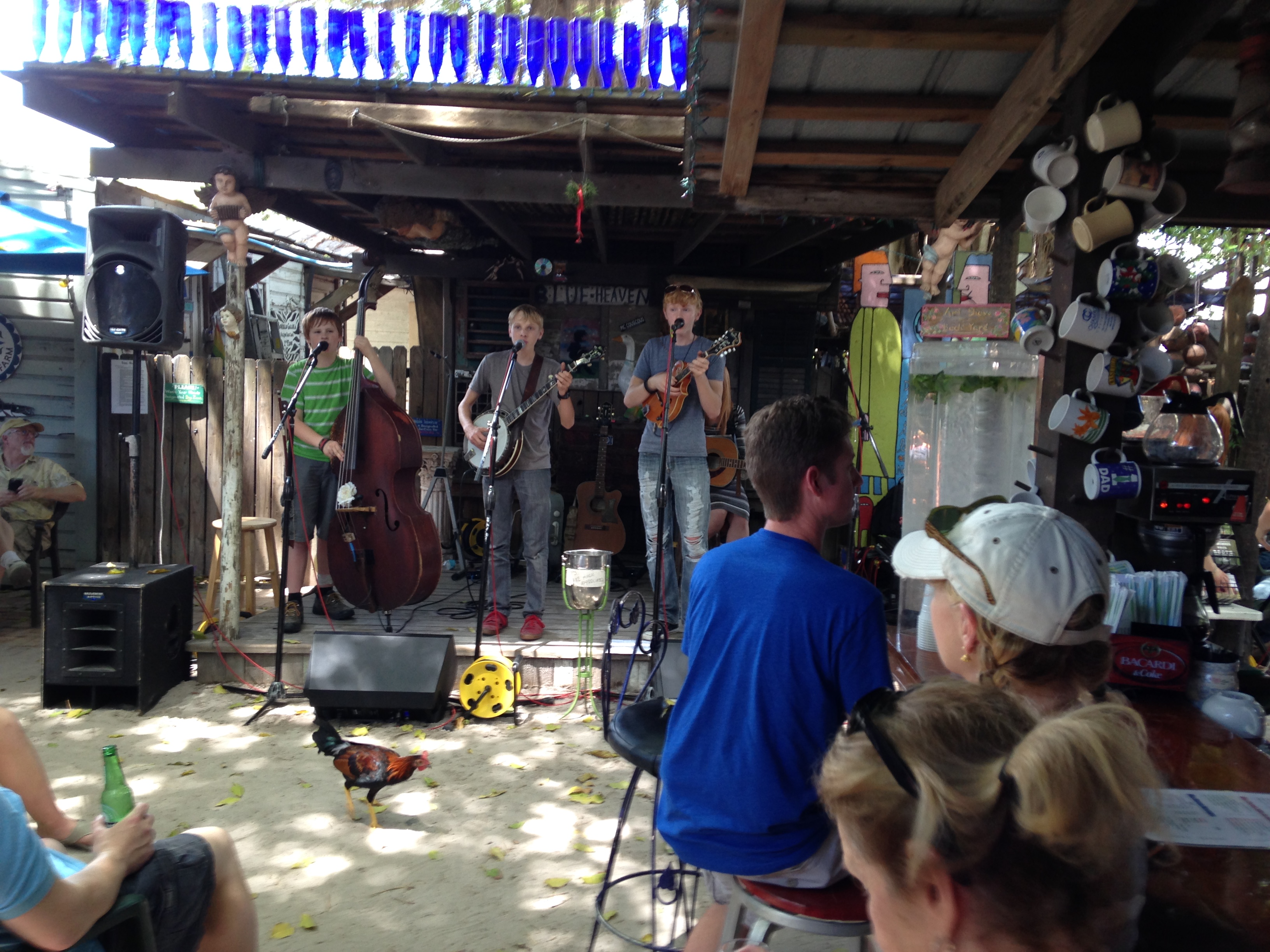 Greetings from Blue Heaven in Key West