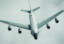 RC-135 Surveillance Jet Joins US Forces Massing in the Middle East