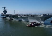 HII Marks Major Milestone with CVN-79 Sea Trials