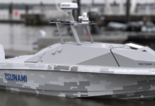 STAKE System Tested on TSUNAMI USV With APKWS rockets