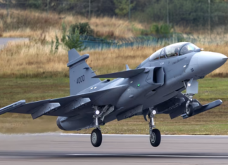 Gripen F Takes to the Skies in Major Saab-Brazil Milestone
